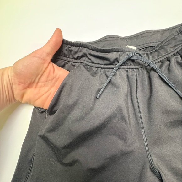 Ivivva Girls 12 Black Jogging Pants With Pockets Drawstring - Picture 3 of 6